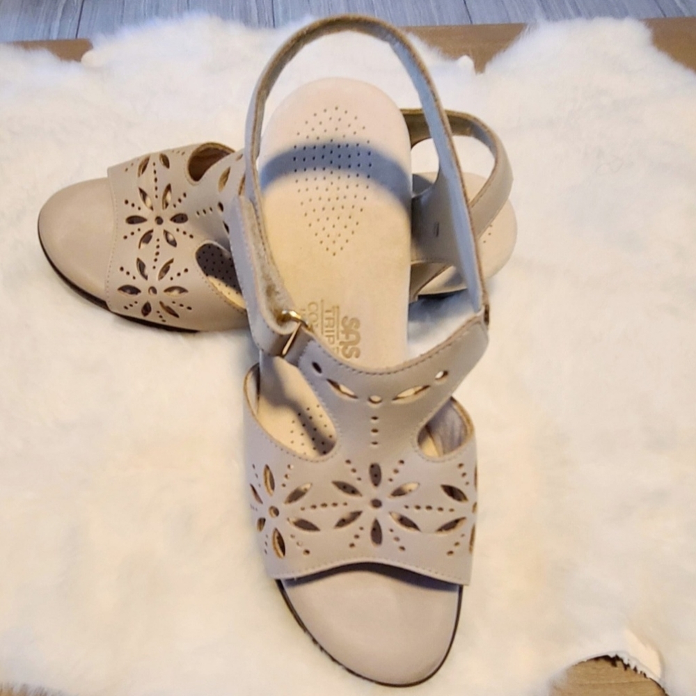 SAS Sunburst Heel Strap Sandal